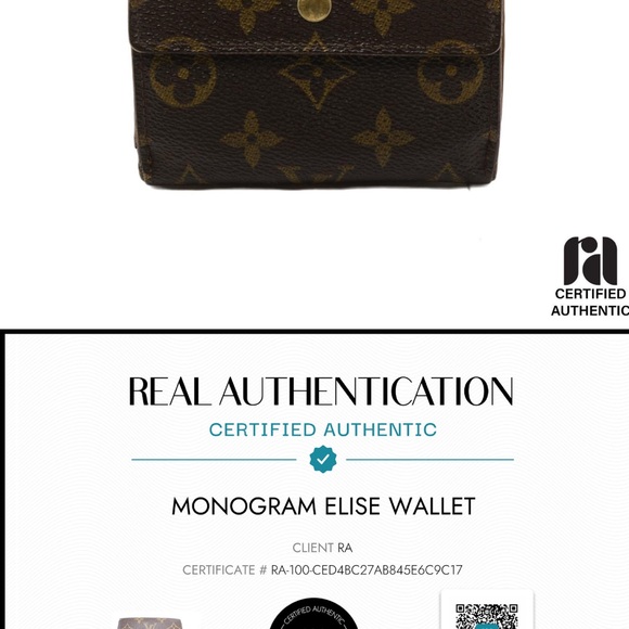 Louis Vuitton Black Leather Wallet - Picture 1 of 5